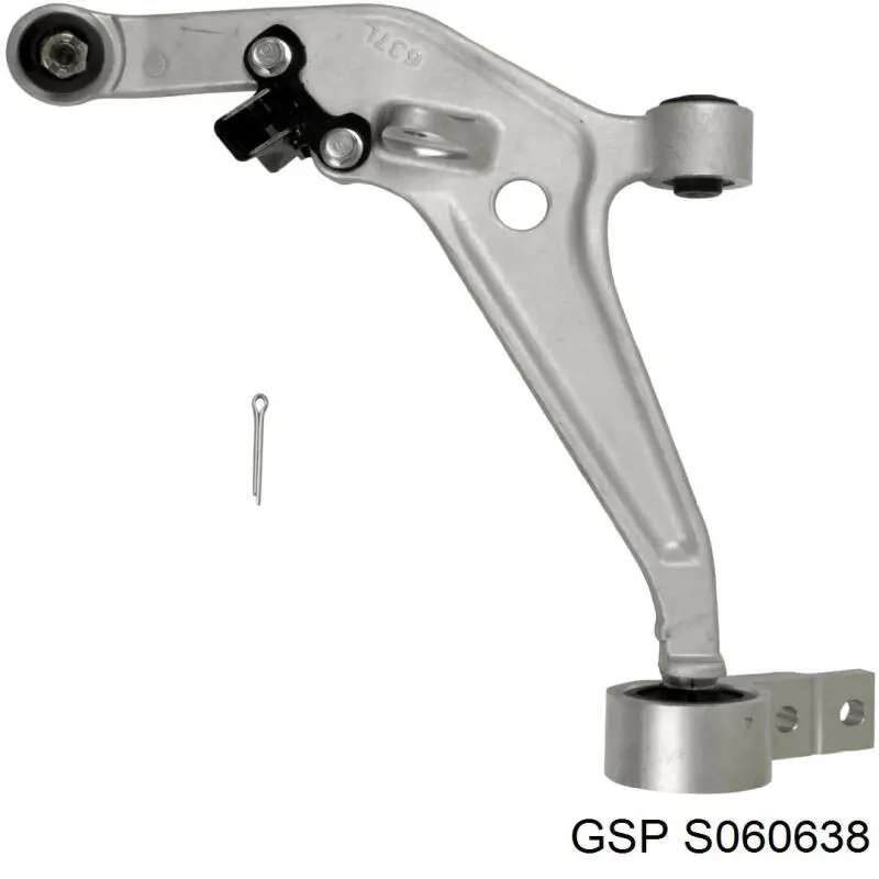 S060638 GSP barra oscilante, suspensión de ruedas delantera, inferior izquierda