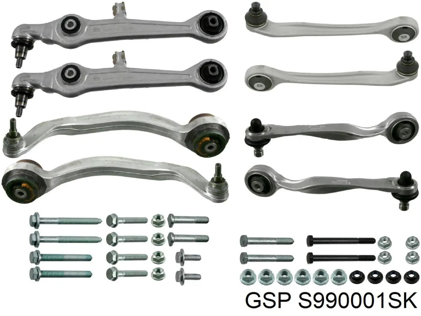 S990001SK GSP kit de brazo de suspension delantera