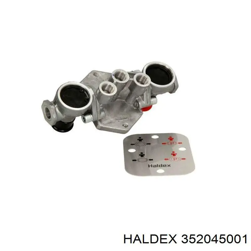 352045001 Haldex Válvula de liberación de emergencia