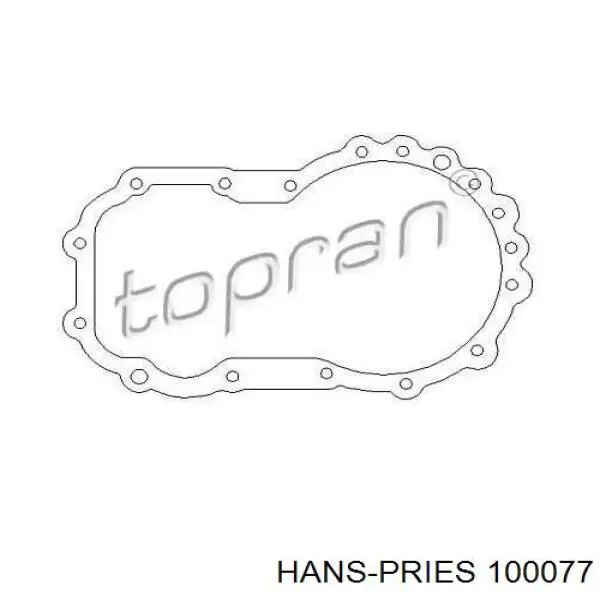 100077 Hans Pries (Topran) juntas tapa para caja de cambios