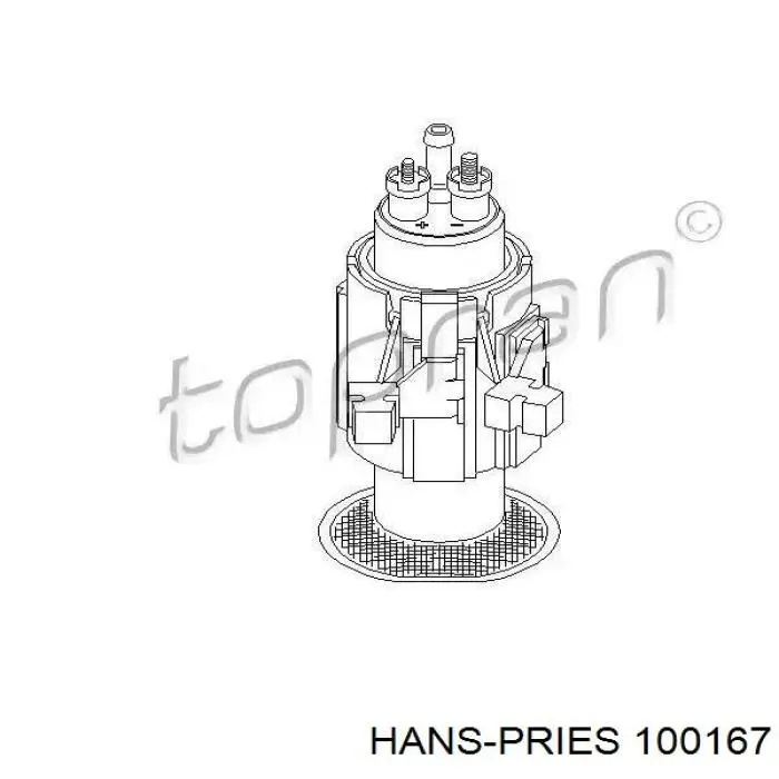 Bomba de combustible mecánica Hans Pries (Topran) 100167 precio, desde 32,64 EUR