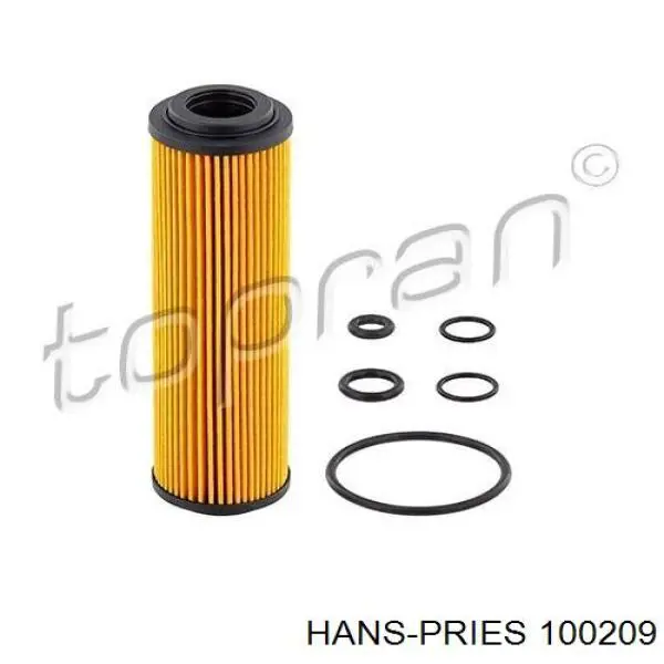 Bomba de aceite del motor Hans Pries (Topran) 100209