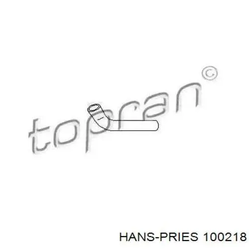 100218 Hans Pries (Topran) conducto refrigerante, bomba de agua, de tubo de agua a refrigerador aceite