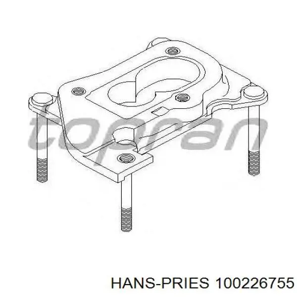 100 226 755 Hans Pries (Topran) brida de carburador