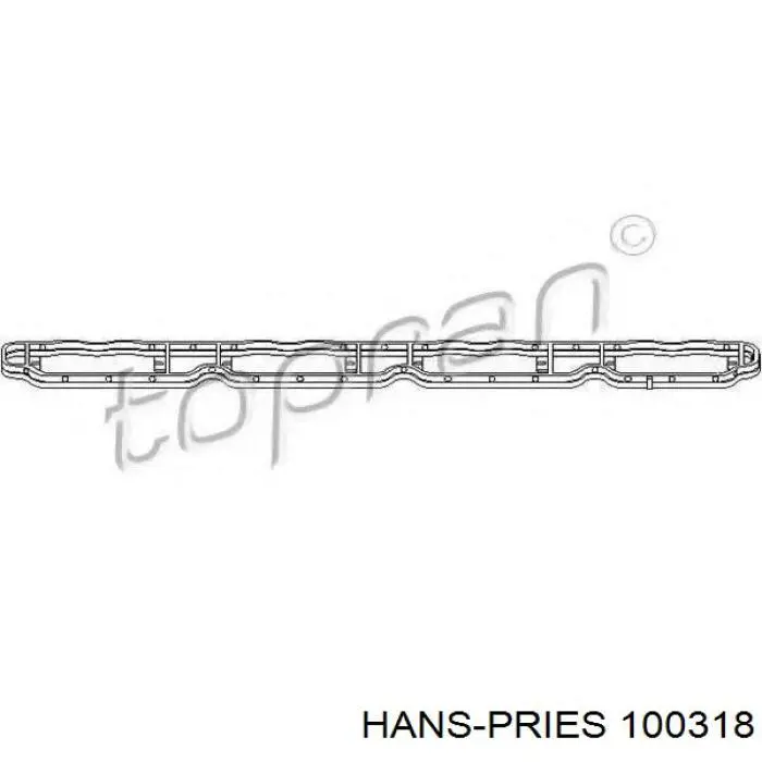 Junta colector escape Hans Pries (Topran) 100318 precio, desde 1,05 EUR