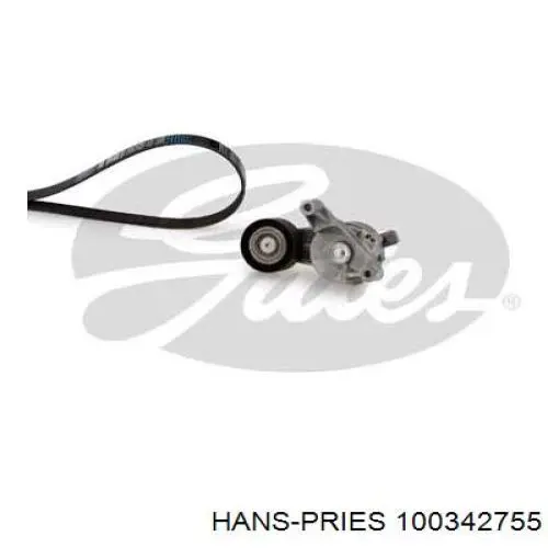 100 342 755 Hans Pries (Topran) correa trapezoidal