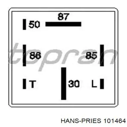 Comprar 101464 Hans Pries (Topran) Tobera de inyector diésel