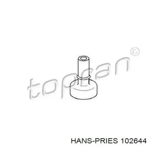 102644 Hans Pries (Topran) cable de embrague