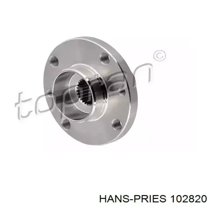 Cubo de rueda trasero izquierdo Hans Pries (Topran) 102820