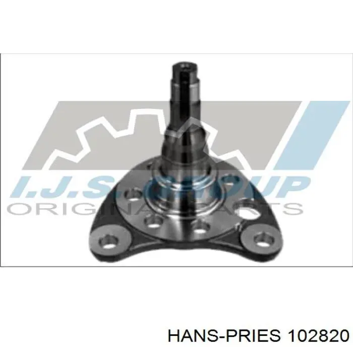 Cubo de rueda trasero izquierdo Hans Pries (Topran) 102820 precio, desde 25,23 EUR