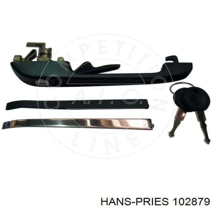 Comprar 102879 Hans Pries (Topran) Manija exterior derecha de puerta delantera
