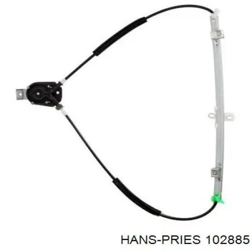 Mecanismo de elevalunas, puerta delantera izquierda Audi 80 82