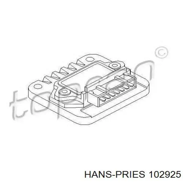 Unidad de mando sistema de encendido Hans Pries (Topran) 102925 precio, desde 26,59 EUR