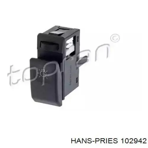 102942 Hans Pries (Topran) interruptor de faros para "torpedo"