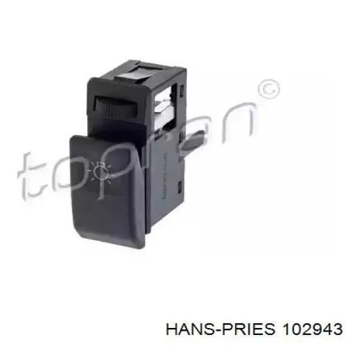 102 943 Hans Pries (Topran) interruptor de faros para "torpedo"