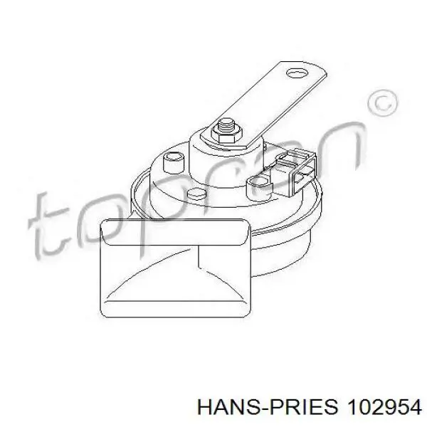 Campana de alarma acústica Hans Pries (Topran) 102954 precio, desde 15,12 EUR