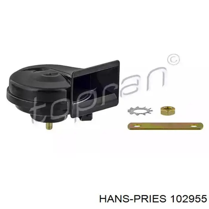 Claxon Hans Pries (Topran) 102955 precio, desde 13,81 EUR