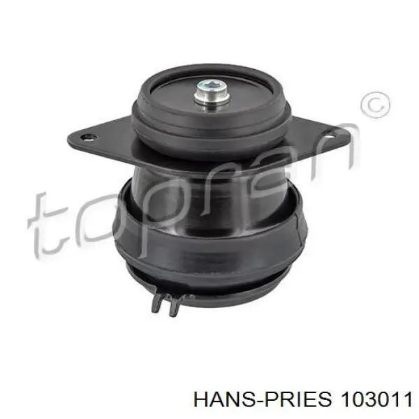 103 011 Hans Pries (Topran) soporte, motor, trasero, derecho