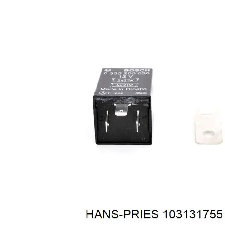 103131755 Hans Pries (Topran) Intermitente de espejo