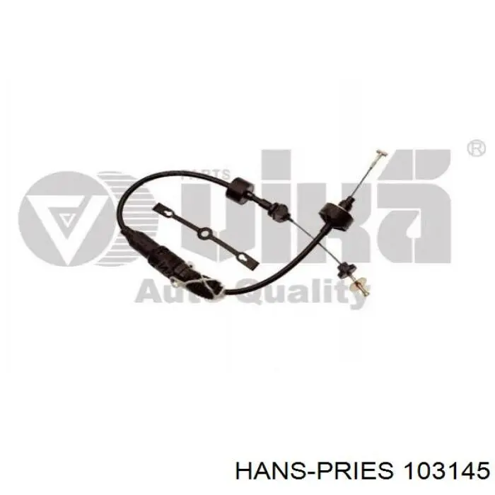 103145 Hans Pries (Topran) cable de embrague