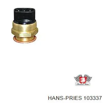 103337 Hans Pries (Topran) sensor, temperatura del refrigerante (encendido el ventilador del radiador)