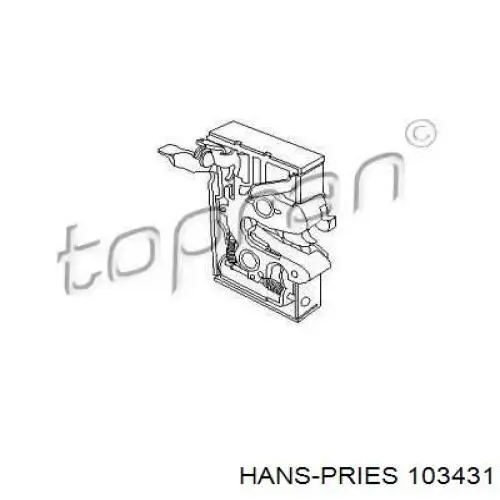 103431 Hans Pries (Topran) cerradura de puerta delantera derecha