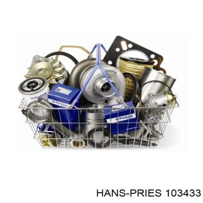 Comprar 103433 Hans Pries (Topran) Cerradura de la puerta trasera derecha