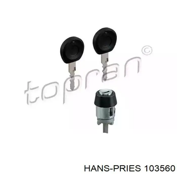 Comprar 103560 Hans Pries (Topran) Bombín de cerradura de encendido