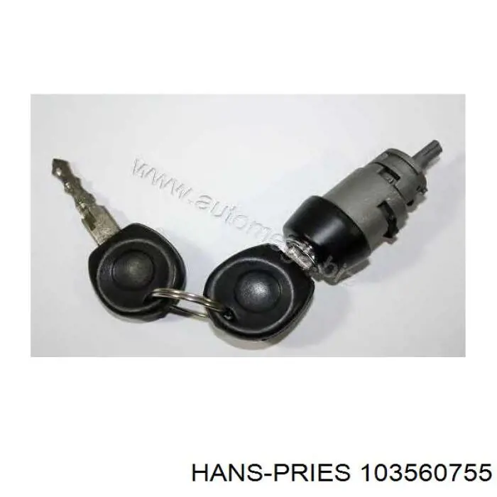 Cilindro de cierre, cerradura de encendido Hans Pries (Topran) 103560755