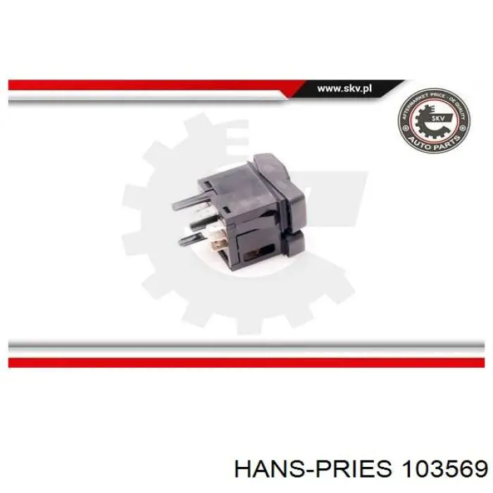 Interruptor de luces en el tablero Hans Pries (Topran) 103569 precio, desde 12,27 EUR