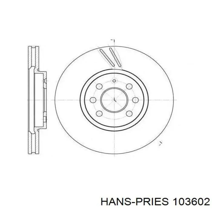 103602 Hans Pries (Topran) cilindro maestro de embrague