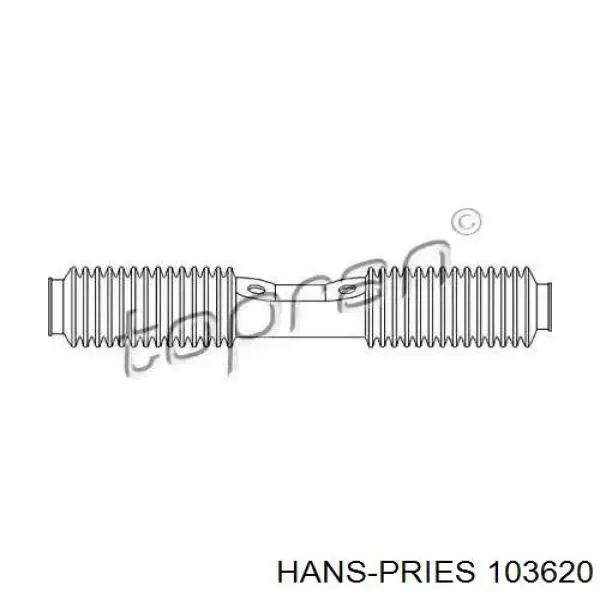 103620 Hans Pries (Topran) Guardapolvo dirección