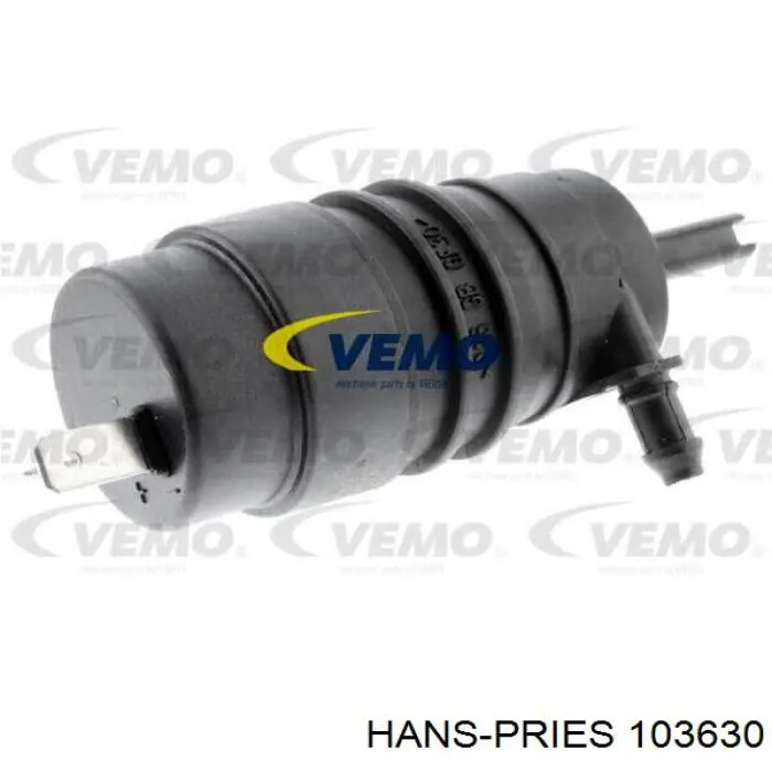 Bomba de agua limpiaparabrisas, delantera Hans Pries (Topran) 103630 precio, desde 8,03 EUR