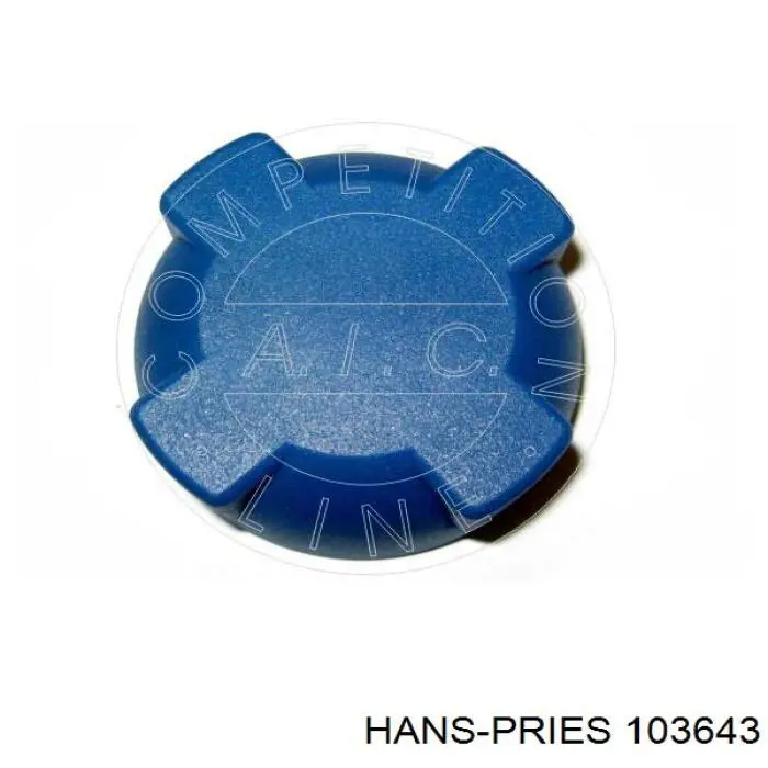 Tapón depósito de refrigerante 103643 Hans Pries (Topran)