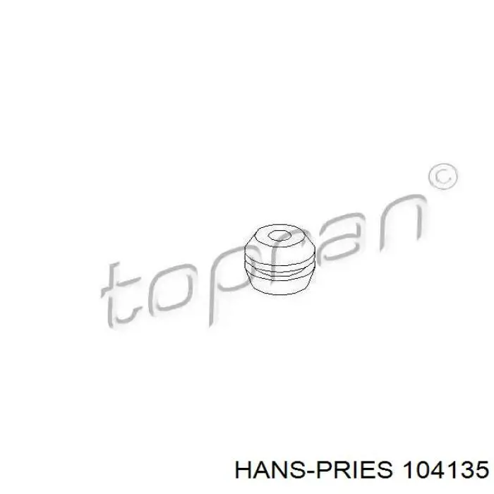 Comprar 104135 Hans Pries (Topran) Soporte de motor delantero