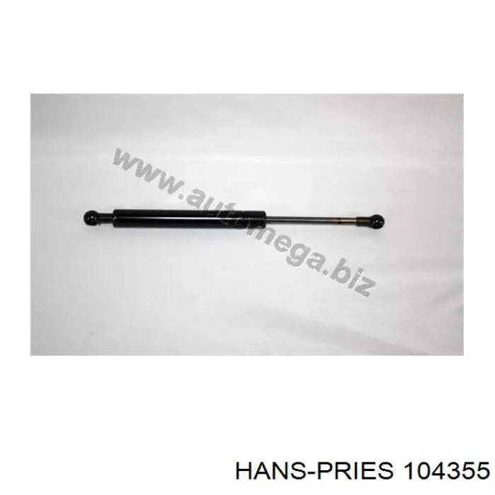 104355 Hans Pries (Topran) amortiguador maletero