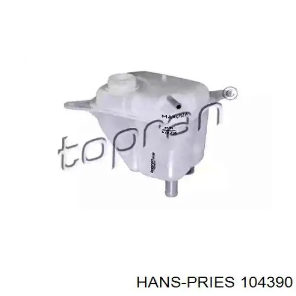 104390 Hans Pries (Topran) botella de refrigeración