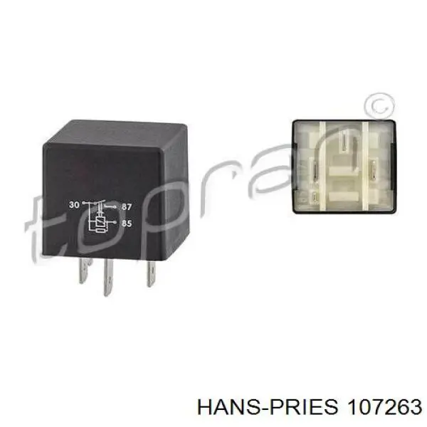 Comprar 107263 Hans Pries (Topran) Relé de bomba eléctrica de combustible