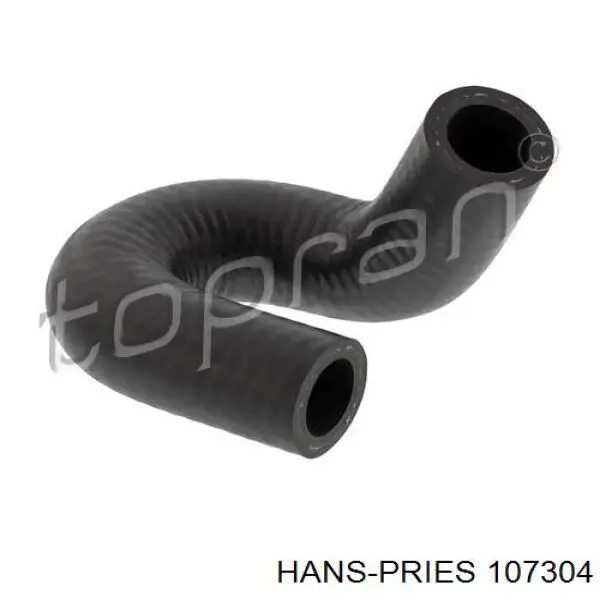 107304 Hans Pries (Topran) tubería de radiador arriba