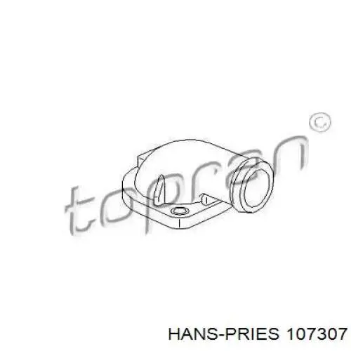 107307 Hans Pries (Topran) tapa de termostato
