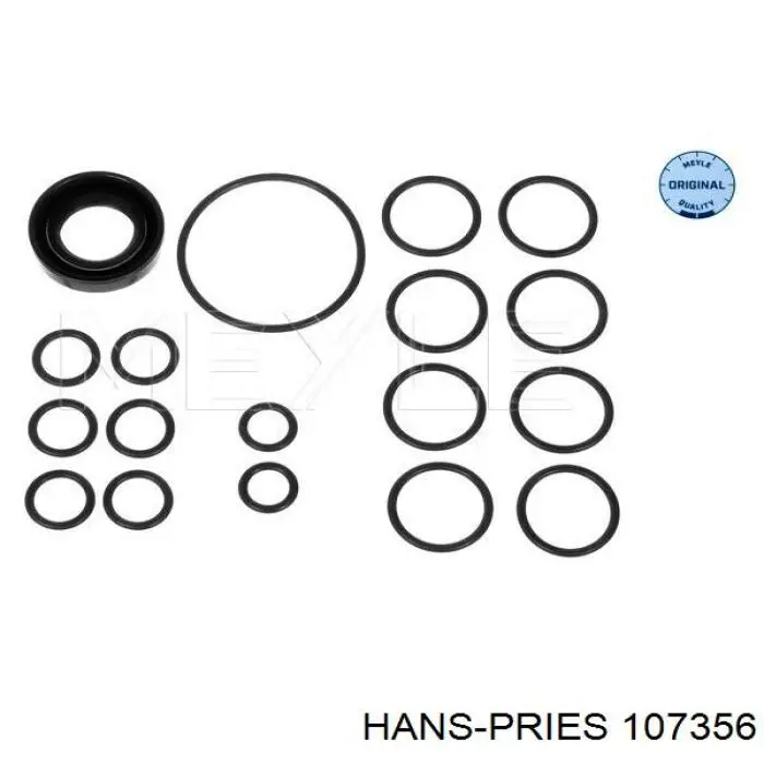 Kit de reparación, bomba de dirección hidráulica 107356 Hans Pries (Topran)