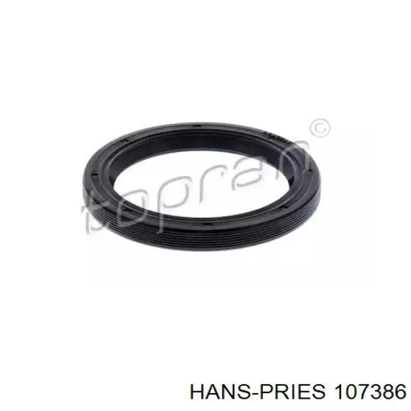 107386 Hans Pries (Topran) anillo retén, diferencial eje delantero