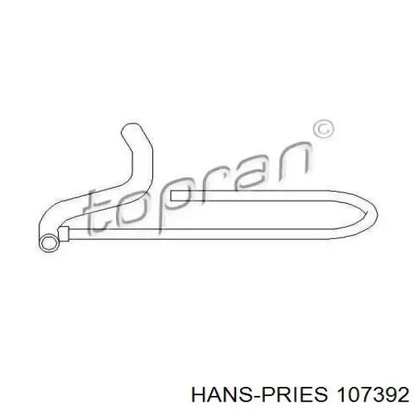 Comprar 107392 Hans Pries (Topran) Sistema de ventilación del cárter