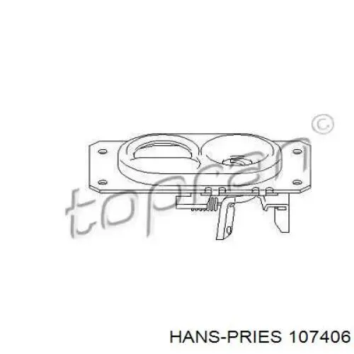 107406 Hans Pries (Topran) cierre de capó