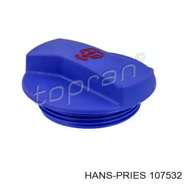107532 Hans Pries (Topran) tapón, depósito de refrigerante