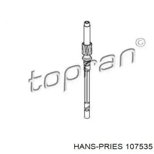 107535 Hans Pries (Topran) corona dentada de velocímetro