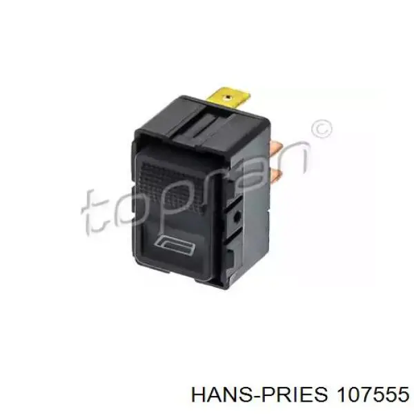 107555 Hans Pries (Topran) botón de encendido, motor eléctrico, elevalunas, puerta delantera izquierda