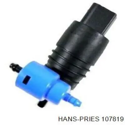 107819 Hans Pries (Topran) Bomba-motor de limpiaparabrisas delantero/trasero