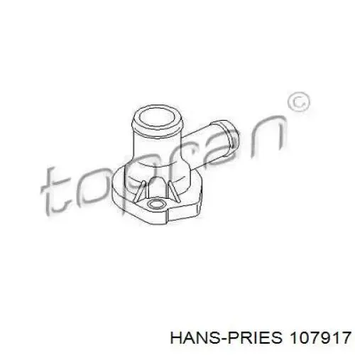 107917 Hans Pries (Topran) brida del sistema de refrigeración (triple)