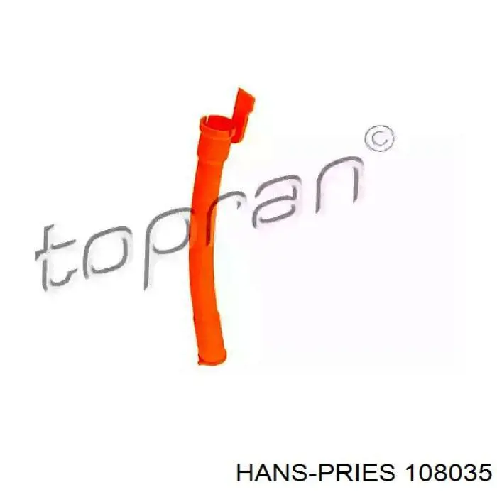 108035 Hans Pries (Topran) embudo, varilla del aceite, motor